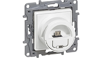 Legrand 764596 3414970804747 Niloe Charging station micro USB 2400mA White