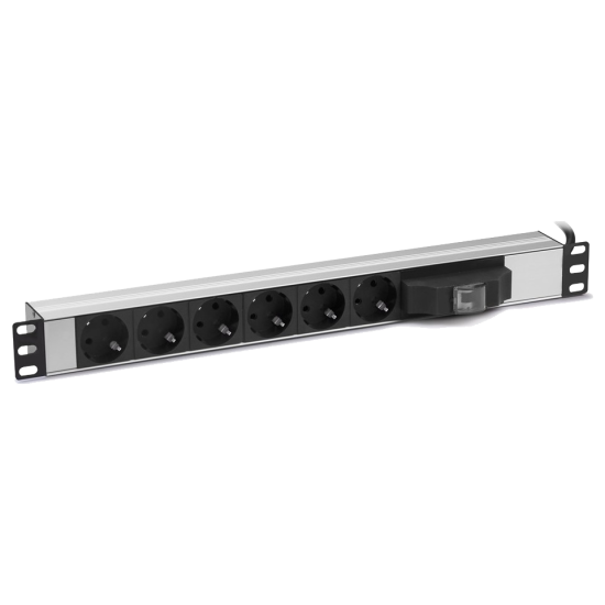 FORM FORM F082PR6SA 6 Shuko sockets with key and overvoltage protection