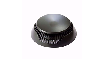 TELETEK S 130 IS Black Addressable optical smoke detector for iRIS panel with built-in isolator, col