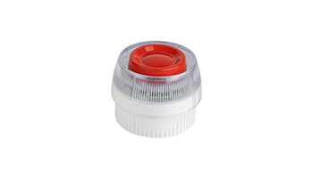 TELETEK Natron WSS Wireless siren with flash (strobe) White color, 32 tones, compatible with wireles