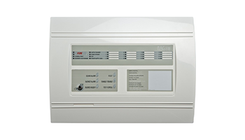 TELETEK MAG 8 Plus Conventional panel with 8 fire alarm lines expandable to 16 lines, up to 32 detec