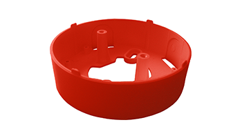 TELETEK DeepBase R RED Deep base (White/Red) for addressable and conventional detectors