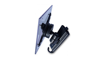 The Fire Beam FB-Bracket O/S Adjustable aluminum stand suitable for reflector or transmitter