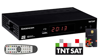 Sagemcom DS81 HD Astra Satellite Receiver + TNT Sat V6 Card