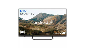 KIVI 32F740LB 32" (81cm), FHD LED TV, Google Android TV 9, HDR10, DVB-T2, DVB-C, WI-FI, Google Voice