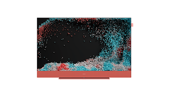 WE BY LOEWE 60510R70 TV 32'', SteamingTV, FullHD, LED HDR, Integrated soundbar, Coral Red