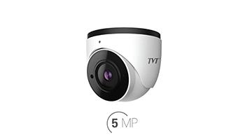 TVT TD-7554ΑΕ2 HD-CVI 4 in 1 Hybrid Metal Dome Camera. 1/2.5" 5.0MP 2.8mm Fixed Lens