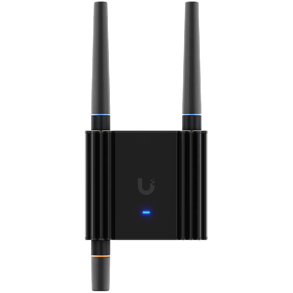 Ubiquiti UMR-ULTRA Mobile Router (Site-to-Site VPN, Wi-Fi 4, 2x FE RJ45, USB-C/4-Pin DC Power)