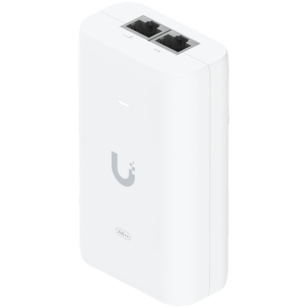 Ubiquiti U-POE-PLUS_PLUS-EU PoE++ Adapter (60W, Surge Protection, RJ45 Data Input, LED Indicator)