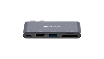 CANYON CNS-TDS05DG Multiport Docking Station with 5 port