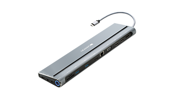 CANYON CNS-HDS09B Multiport Docking Station with 14 ports