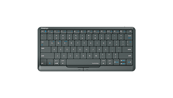 PRESTIGIO PSKEY2SGEN Prestigio Click&Touch 2, wireless multimedia smart keyboard with touchpad embed