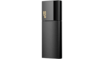 SILICON POWER SP064GBUF3B05V1K UFD 3.0, Blaze B05, 64GB, Black