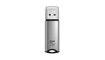 SILICON POWER SP128GBUF3M02V1S 128GB Type-A USB 3.2 Gen 1, Silver, Blue