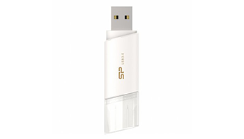 SILICON POWER SP064GBUF3B06V1W 3.0,Blaze B06,64GB,White