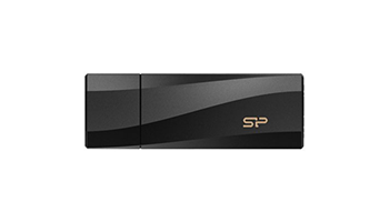SILICON POWER SP064GBUF3B07V1K 64GB Blaze B07 Type-A USB 3.2 Gen 1, Black