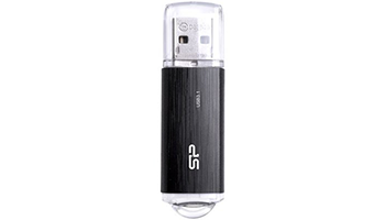 SILICON POWER SP064GBUF3B02V1K Blaze B02 64GB, USB 3.2, Black