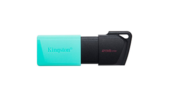 KINGSTON DTXM/256GB 256GB DataTraveler Exodia M USB slider cap USB 3.2 Gen2, turqouise