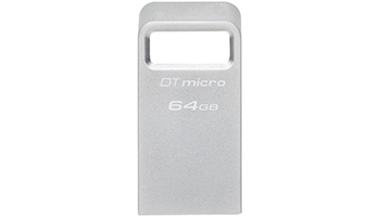 KINGSTON DTMC3G2/64GB 64GB DataTraveler Micro 200MB/s Metal USB 3.2 Gen 1 EAN: 740617328066