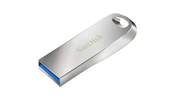 SANDISK SDCZ74-256G-G46 256GB Ultra Luxe USB 3.1 Gen 1 Flash Drive