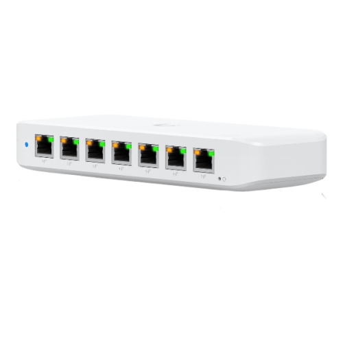Ubiquiti USW-Ultra-60W-EU UniFi Ultra Switch 7xPoE+ GbE, 1x PoE++ input. 60W