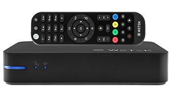 WeTek PLAY2 4K UHD Android Kodi OpenELEC Mediaplayer DVB-C/T/T2 TUNER HEVC265