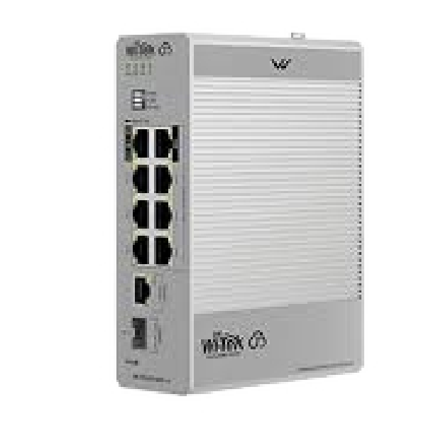 Wi-Tek WI-PCES306GF-H 6-Port Gigabit Cloud Easy Smart PoE Switch, 4× PoE+, 1× Gigabit RJ45, 1× SFP, 