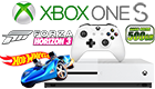 Microsoft Xbox One S 500GB console bundle Forza Horizon + DLC Hot Wheels