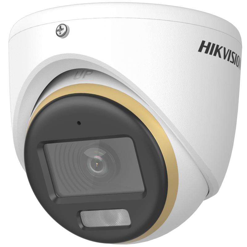 Hikvision DS-2CE70DF3T-LMFS 2 MP ColorVu Dual-light Fixed Turret Camera